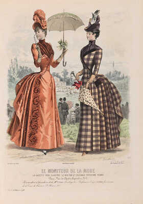 Справочник моды: Журнал большой моды. 1887. 